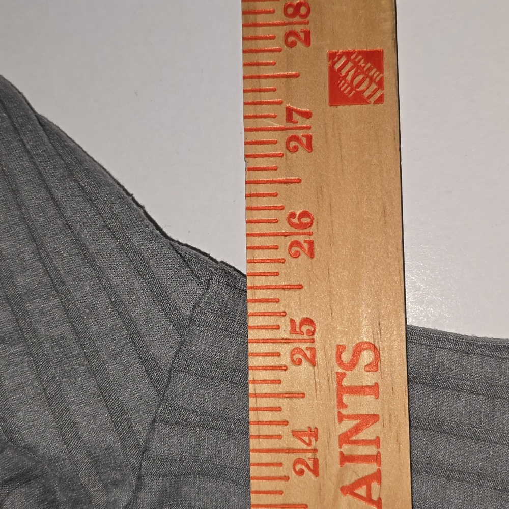 Nike Yoga Luxe Gray Ribbed Cover-Up Long Sleeve Womens Size 2x - Picture 9 of 10